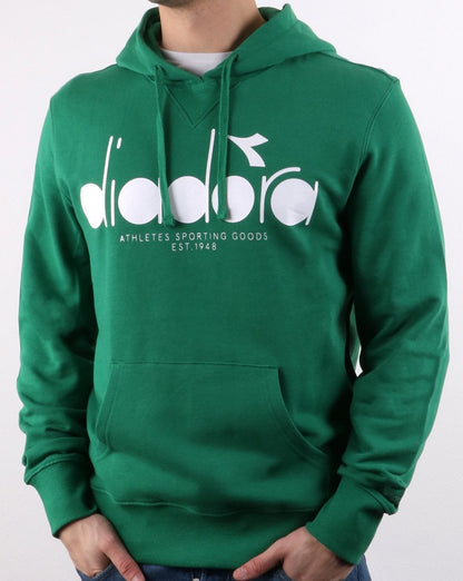 Diadora Logo Hoodie Grün