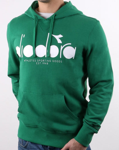 Diadora Logo Hoodie Grün