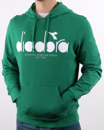 Diadora Logo Hoodie Grün