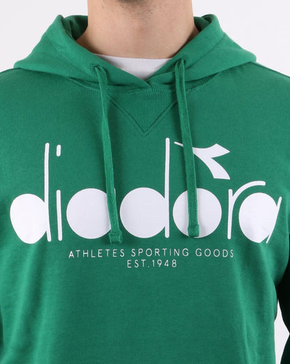 Diadora Logo Hoodie Grün