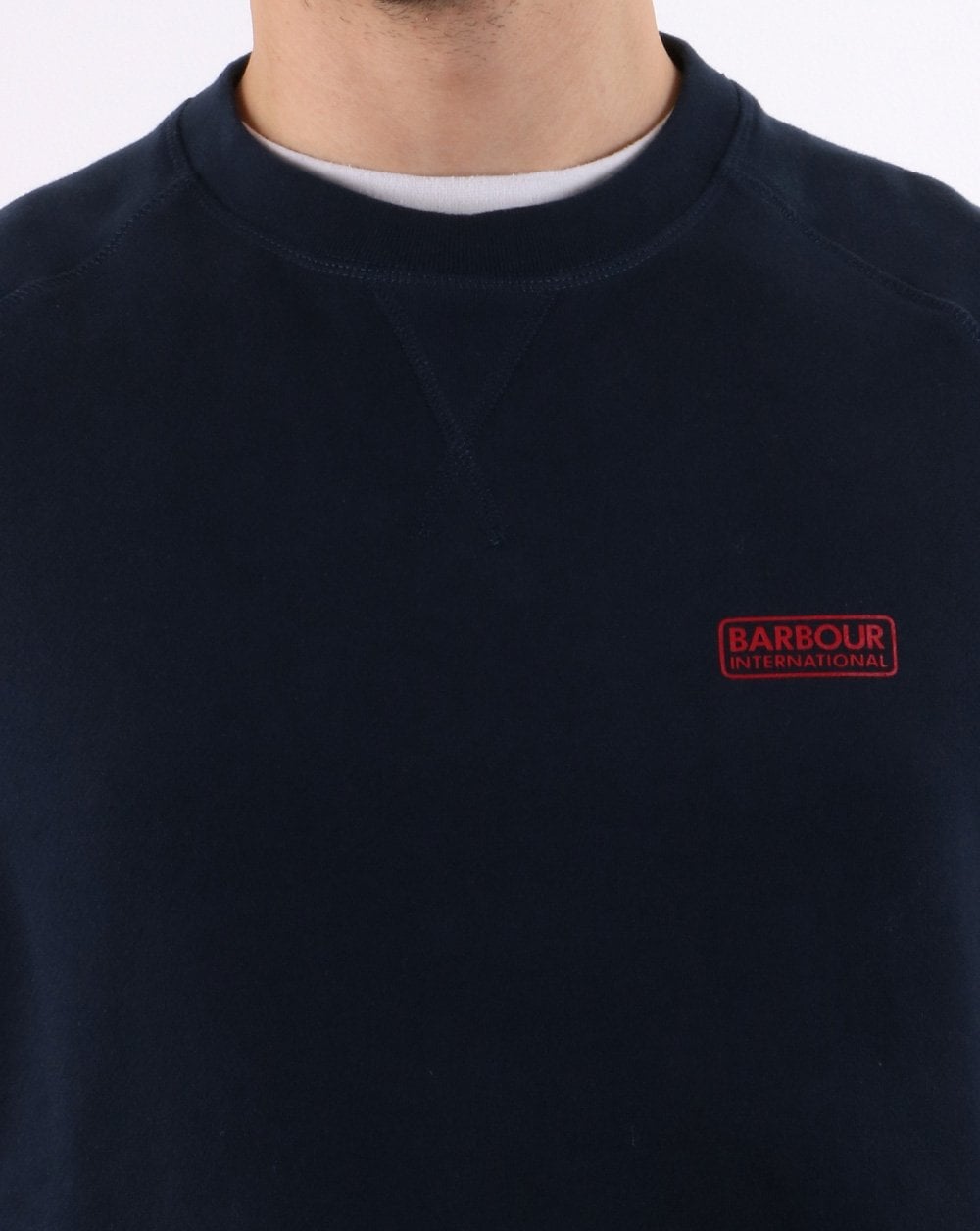 Barbour International Crew Sweatshirt Marineblau