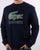 Lacoste Logo Sweatshirt Navy