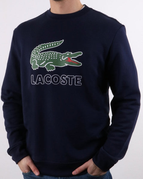 Lacoste Logo Sweatshirt Navy