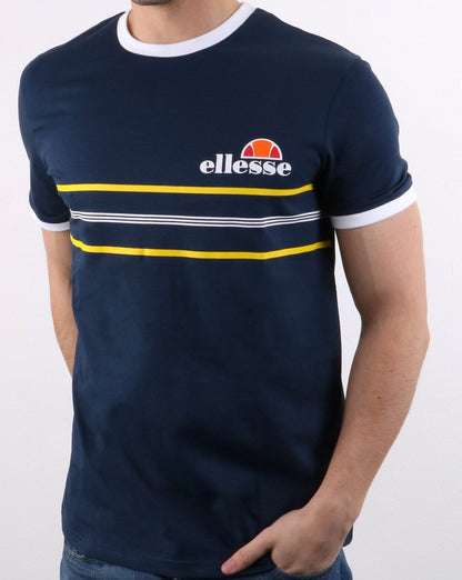 Ellesse – Gentario – T-Shirt in Marineblau