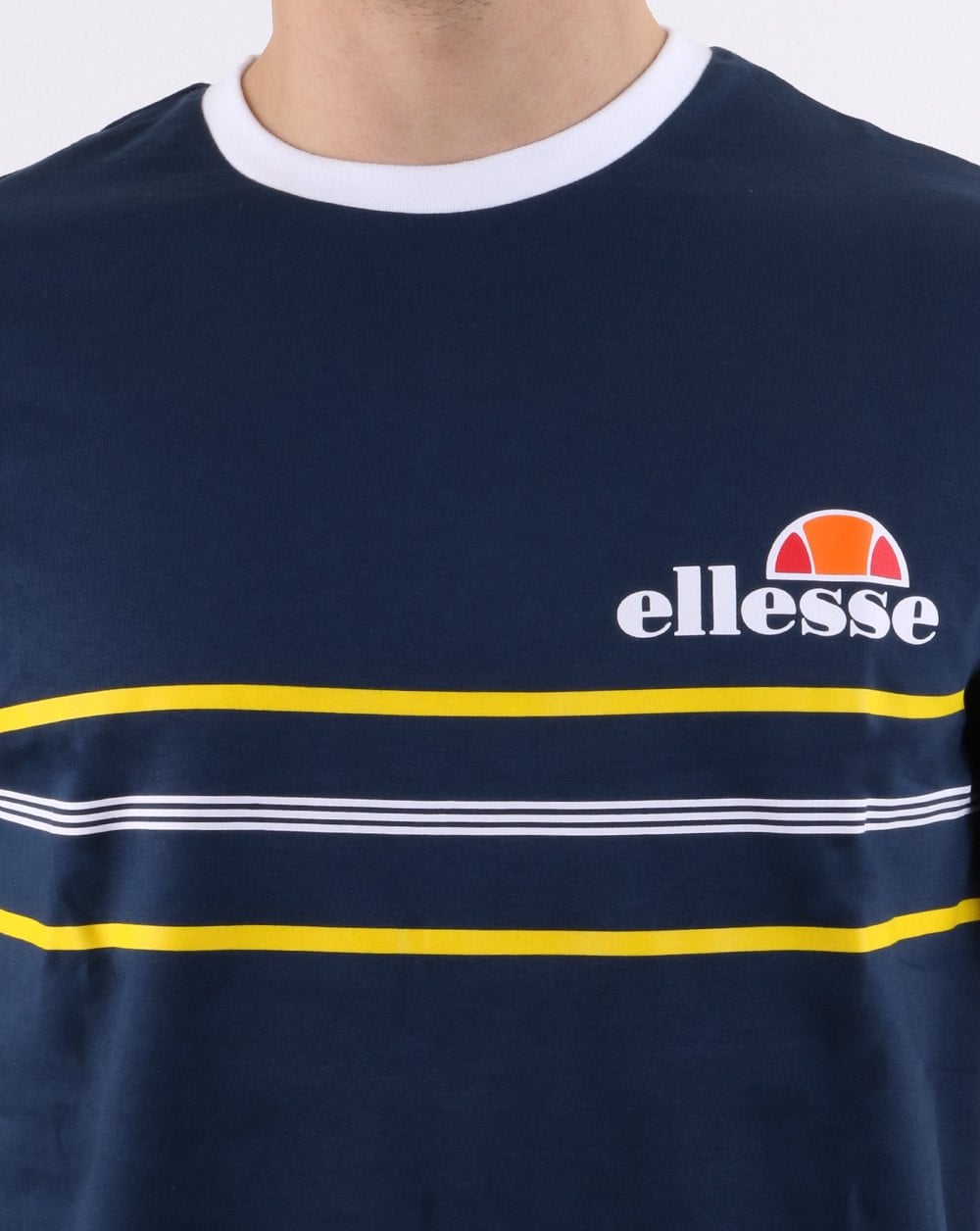 Ellesse – Gentario – T-Shirt in Marineblau