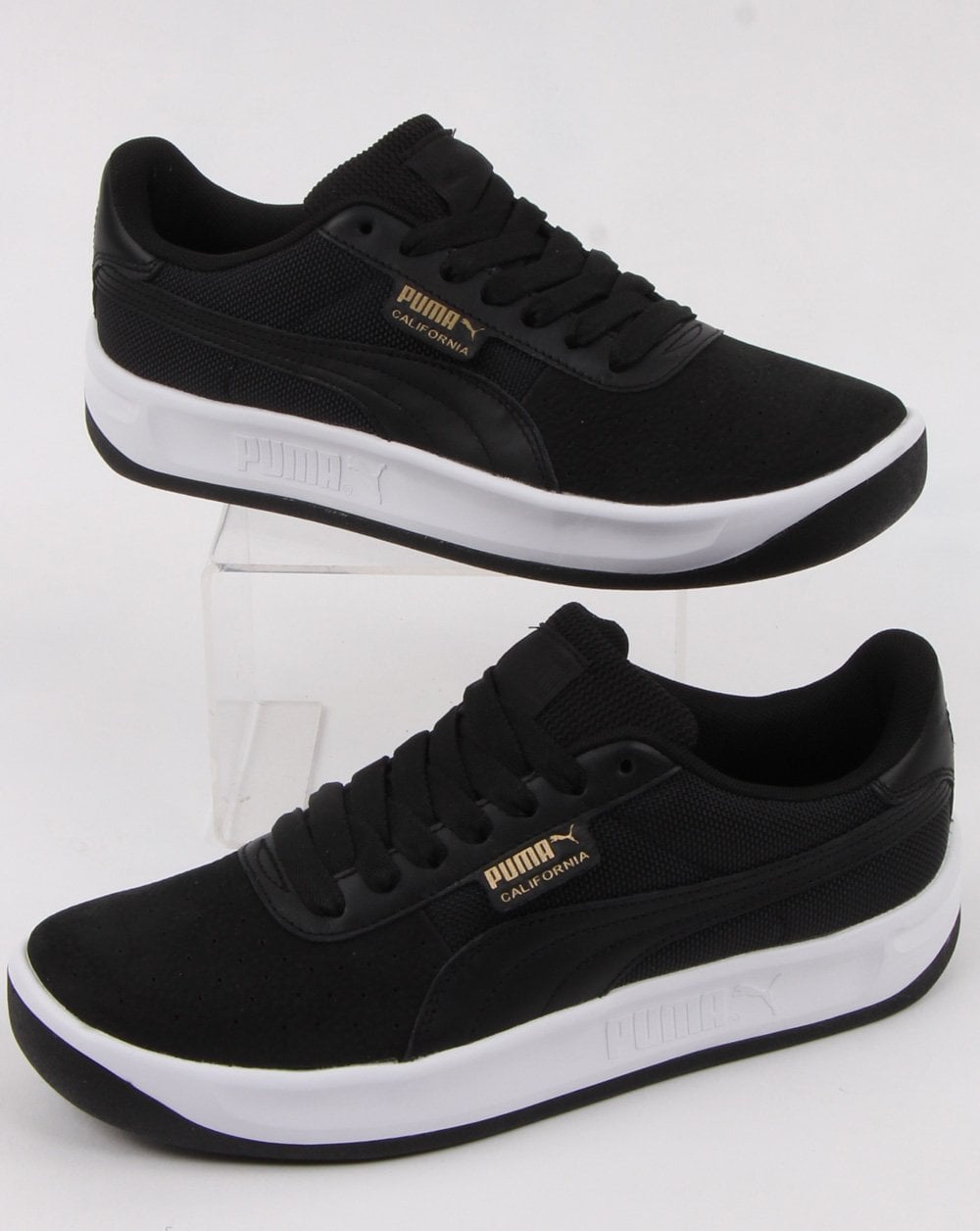 Puma California Trainer Schwarz/Weiß