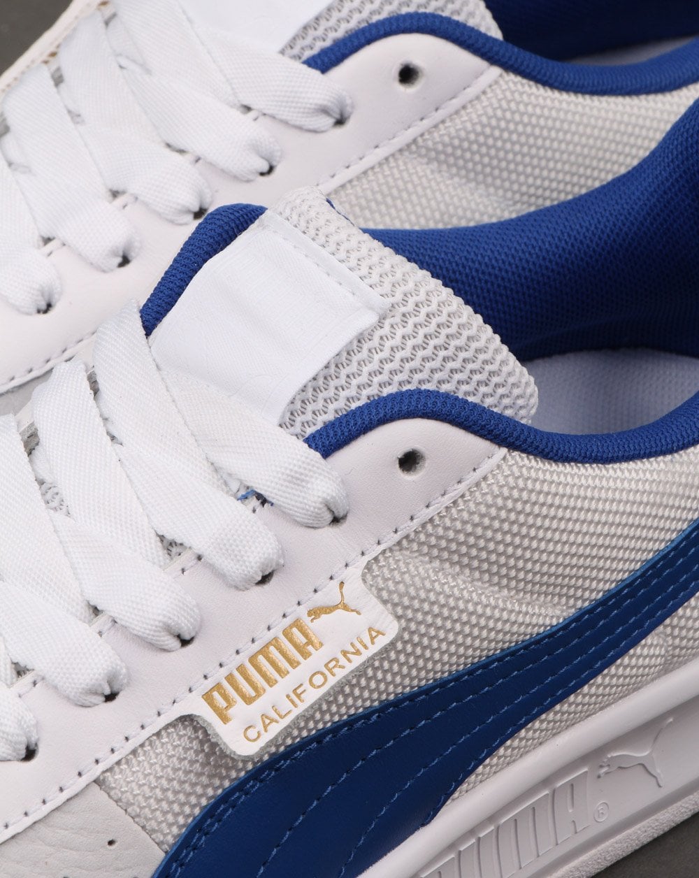 Puma California Trainer Weiß/Blau