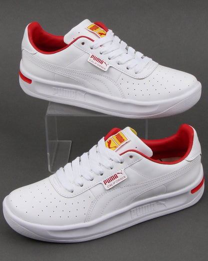 Puma California Trainer Weiß/Rot