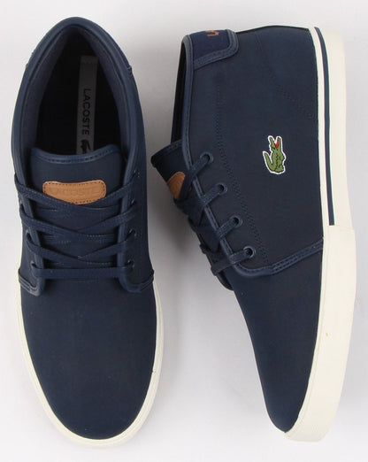 Lacoste Footwear Ampthill Trainer Marineblau/Hellbraun
