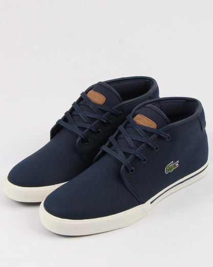 Lacoste Footwear Ampthill Trainer Marineblau/Hellbraun