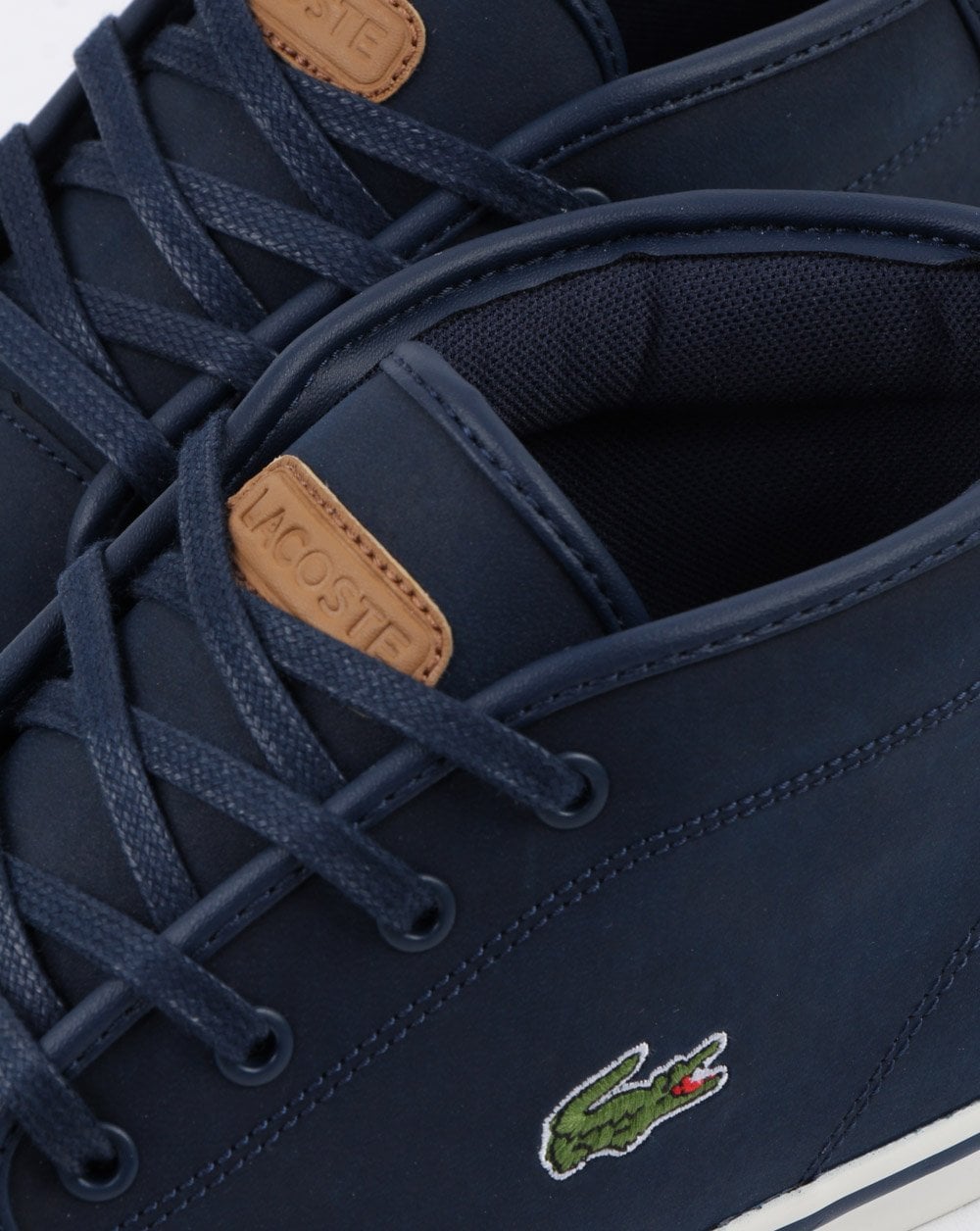 Lacoste Footwear Ampthill Trainer Marineblau/Hellbraun