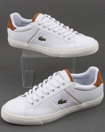 Lacoste Footwear Fairlead Trainer Weiß/Hellbraun