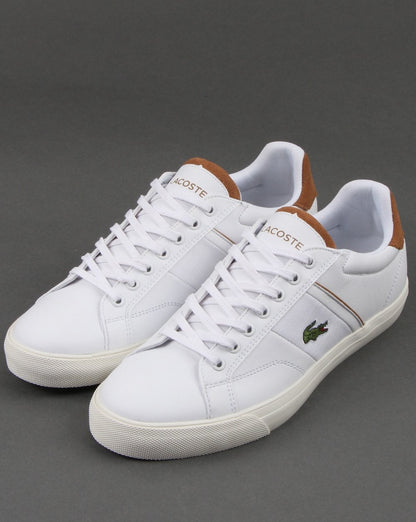 Lacoste Footwear Fairlead Trainer Weiß/Hellbraun