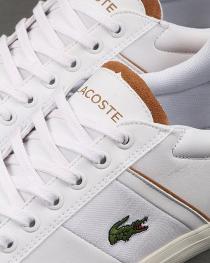 Lacoste Footwear Fairlead Trainer Weiß/Hellbraun
