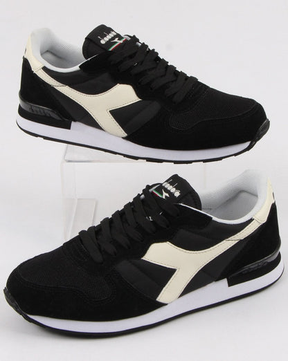 Diadora Camaro Trainer Schwarz/Weiß