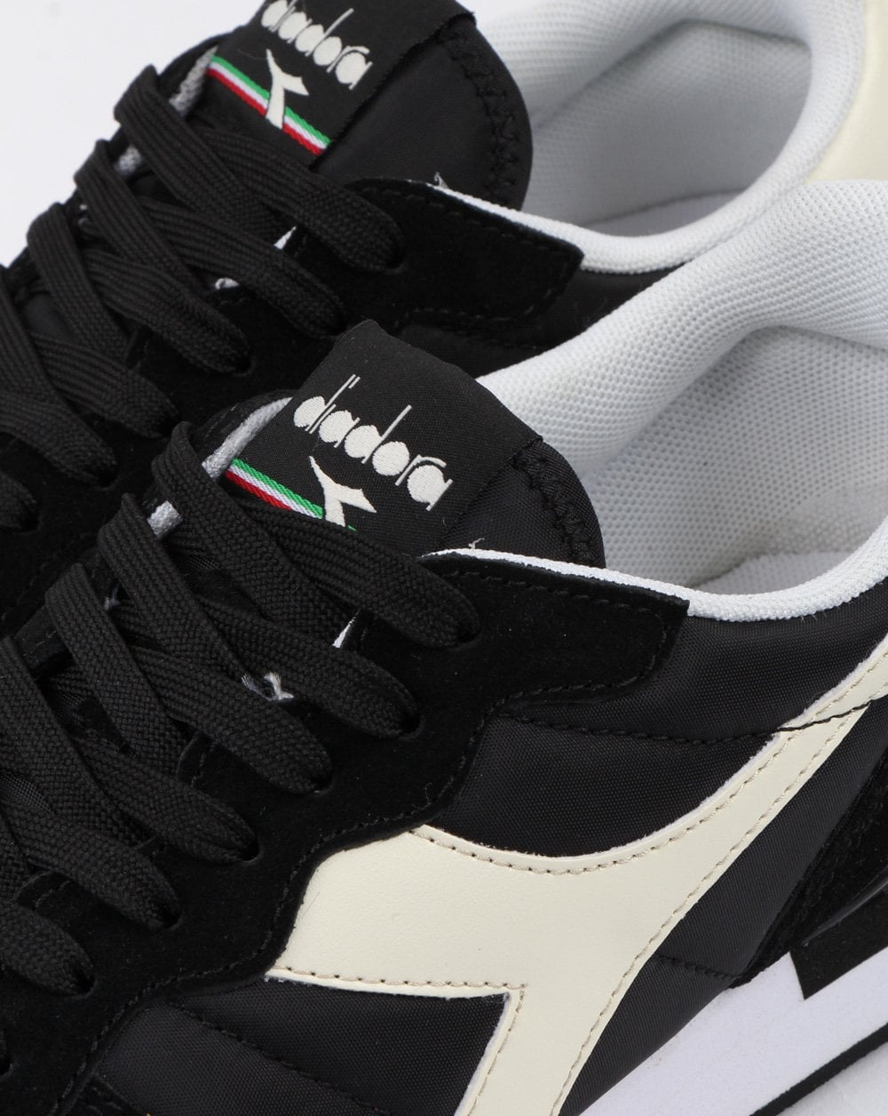 Diadora Camaro Trainer Schwarz/Weiß
