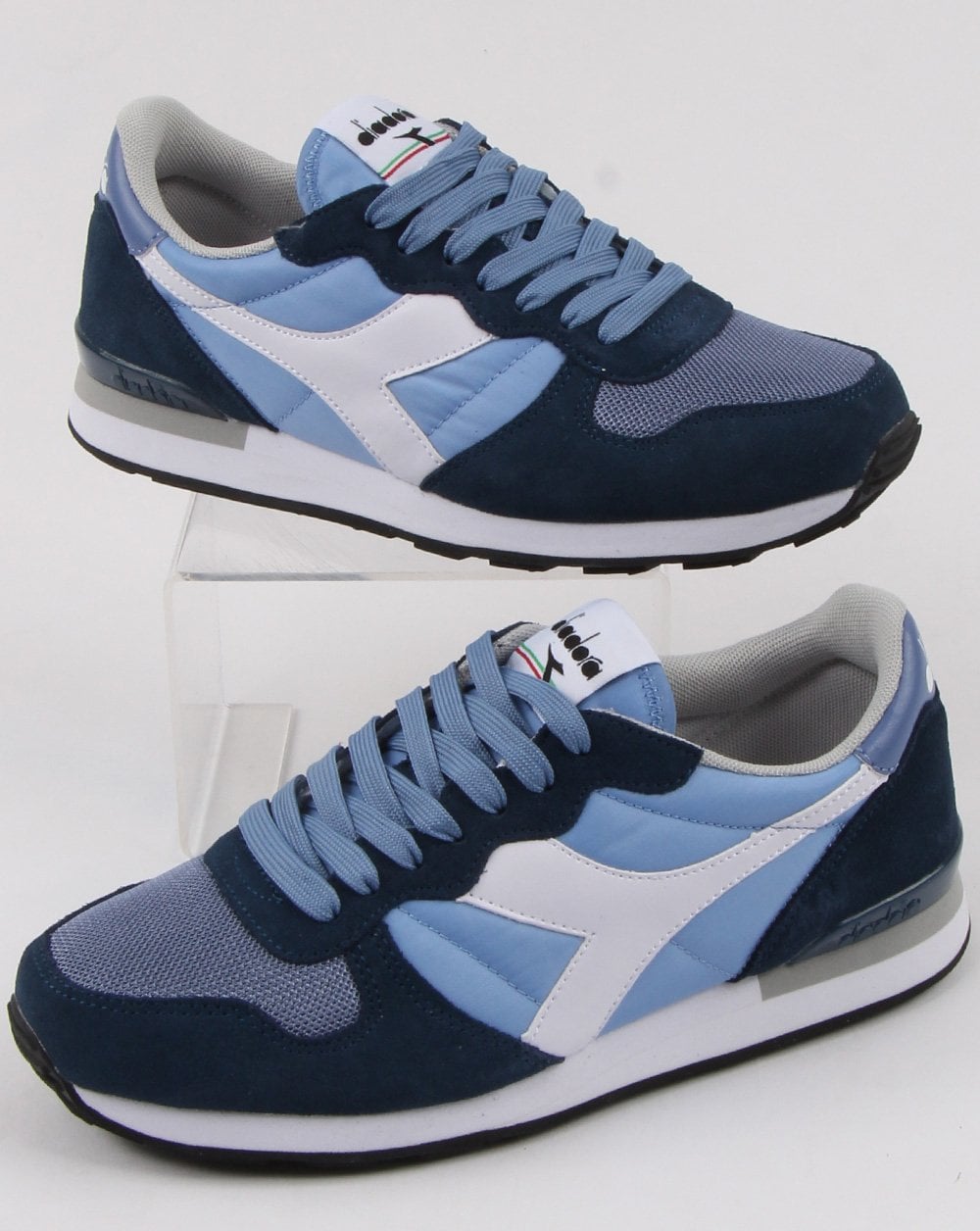 Diadora Camaro Trainer Himmelblau/Marineblau