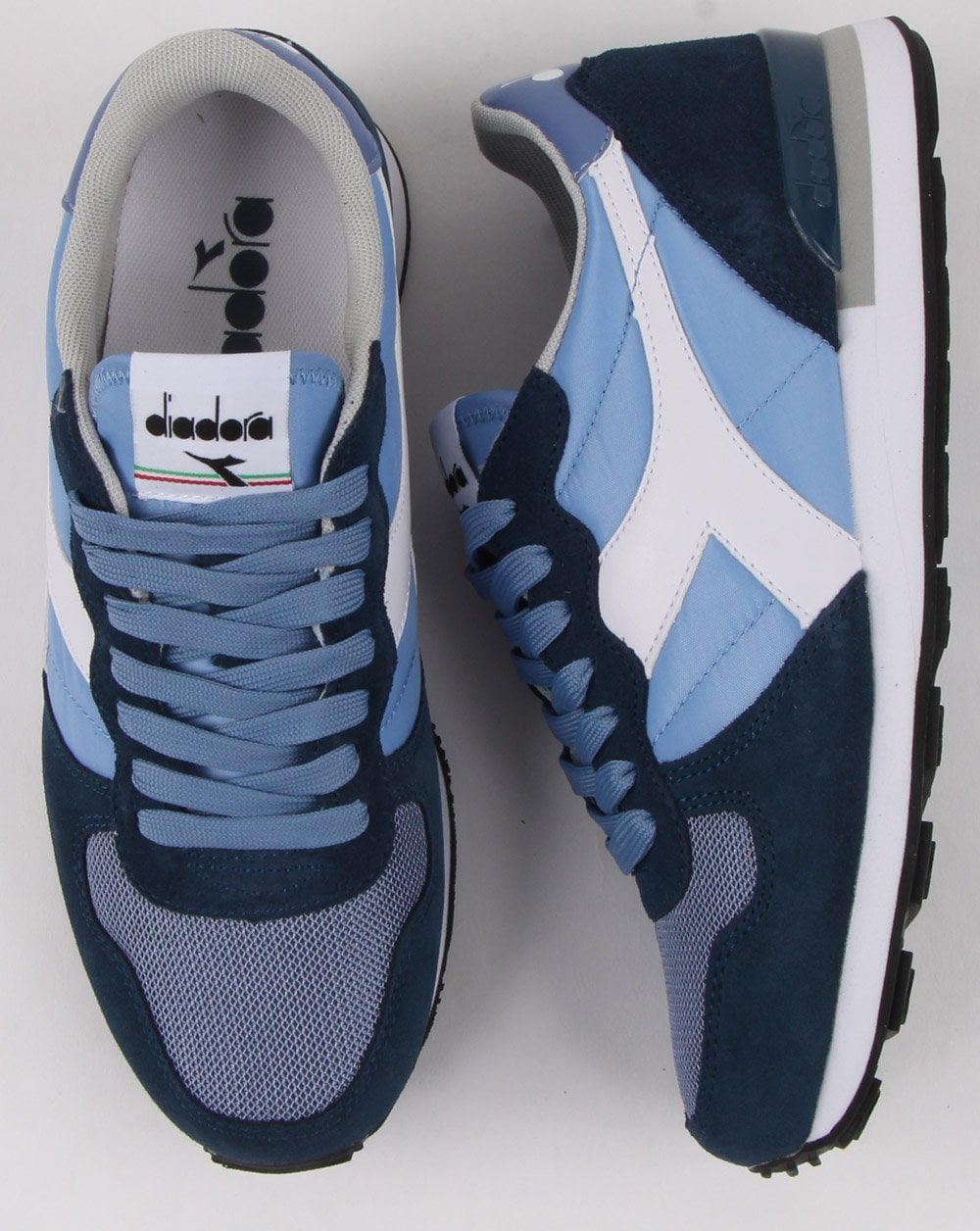 Diadora Camaro Trainer Himmelblau/Marineblau
