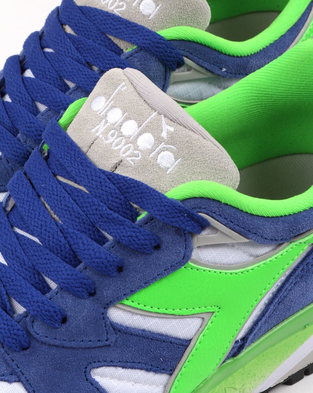 Diadora N9002 Sneakers Imperial Blau/Grün/Weiß