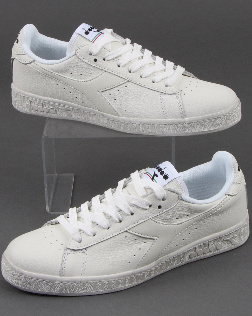 Diadora Game L Low Waxed Sneakers Weiß/Weiß