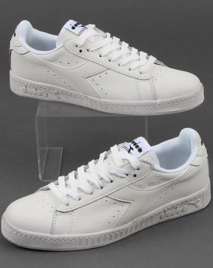 Diadora Game L Low Waxed Sneakers Weiß/Weiß