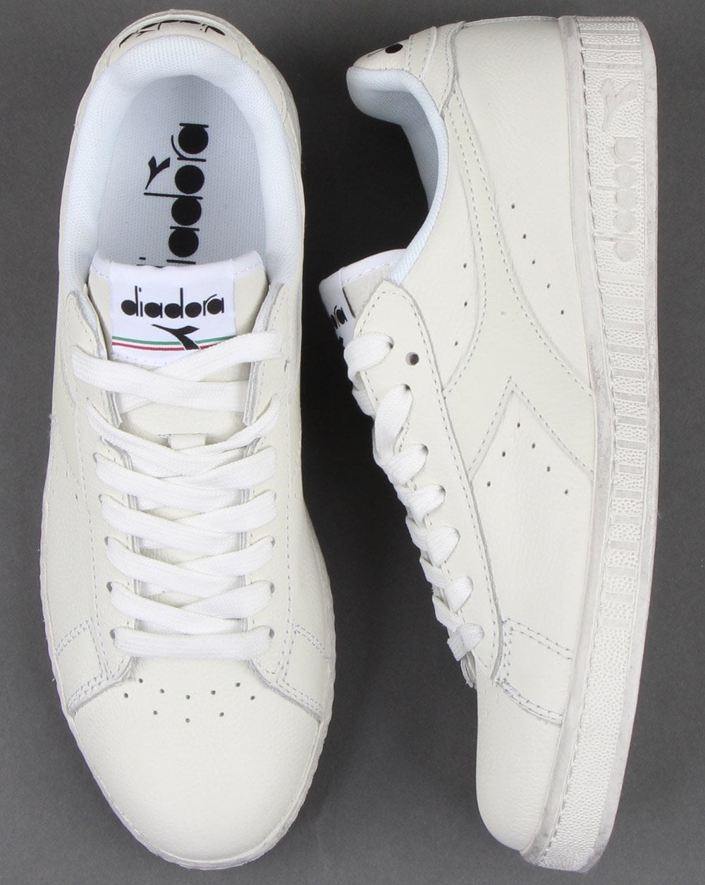 Diadora Game L Low Waxed Sneakers Weiß/Weiß