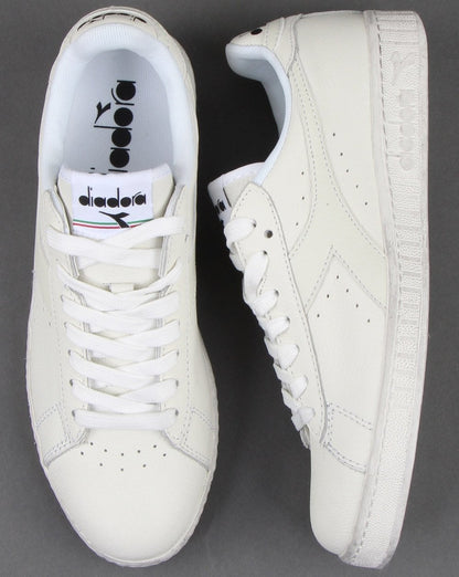 Diadora Game L Low Waxed Sneakers Weiß/Weiß