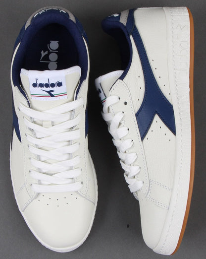 Diadora Game L Low Sneakers Weiß/Blau