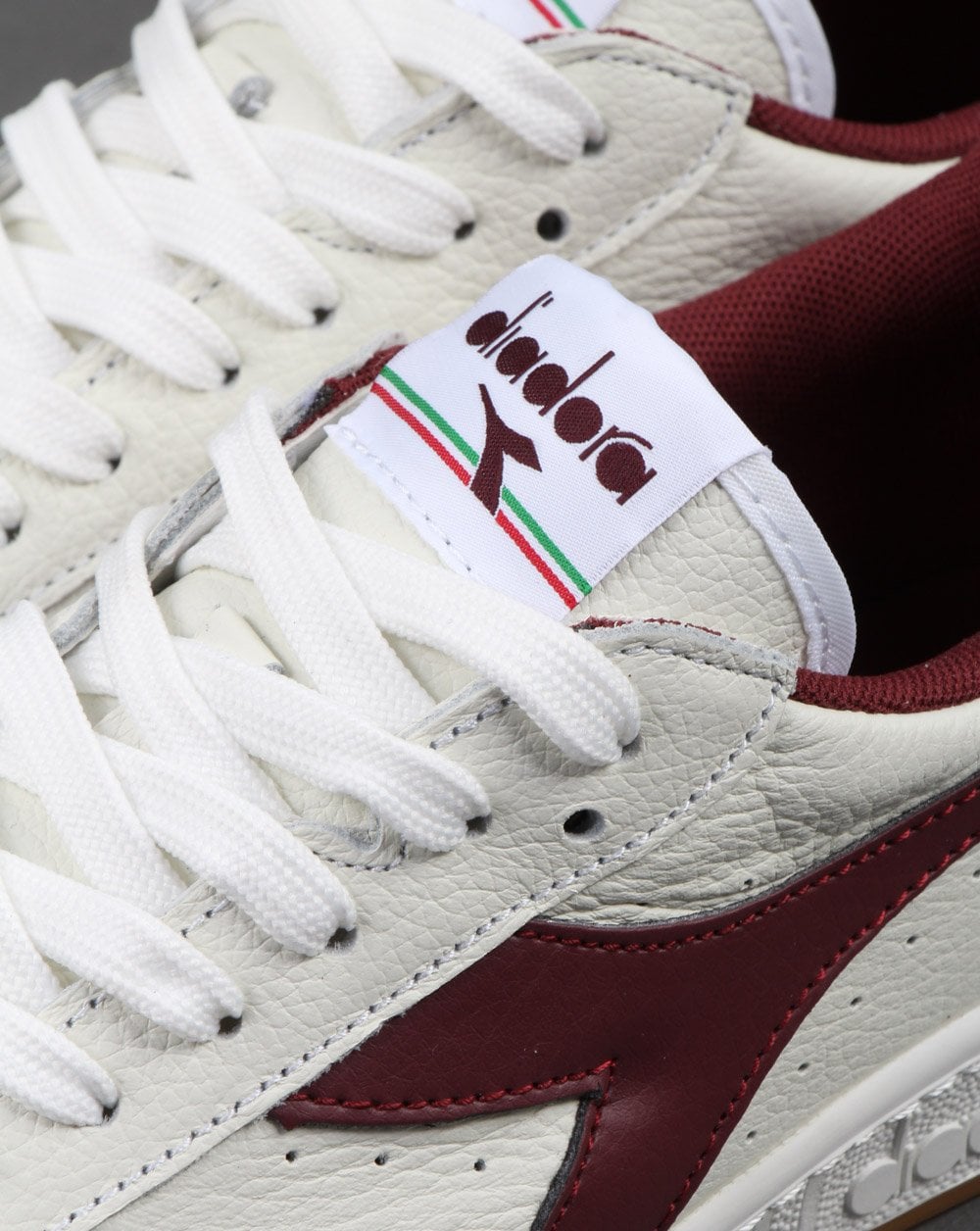 Diadora Game L Low Sneakers Weiß/Portwein