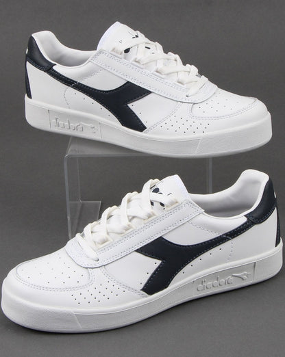 Diadora B. Elite Sneaker Weiß/Jeansblau