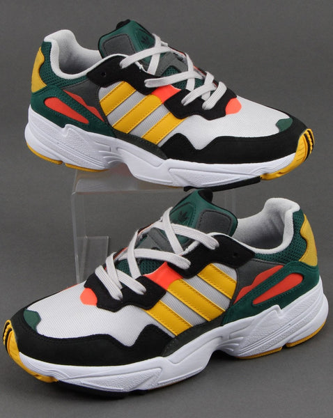 Adidas Yung-96 Trainers Grey/bold Gold/red