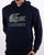 Lacoste Hooded Logo Sweatshirt Navy