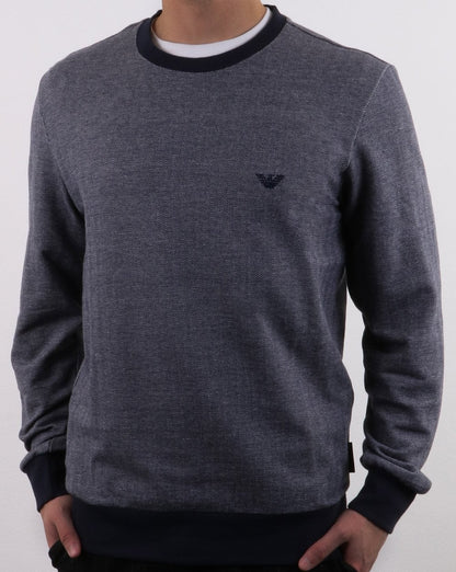 Emporio Armani Sweatshirt Blau und Grau
