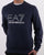 Emporio Armani EA7 Large Logo Sweatshirt Navy