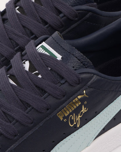 Puma Clyde Core Sneaker Marineblau/Blau