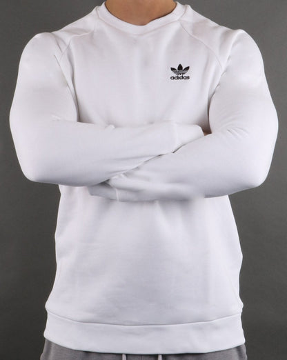 Adidas Originals Essential Crew Sweatshirt Weiß