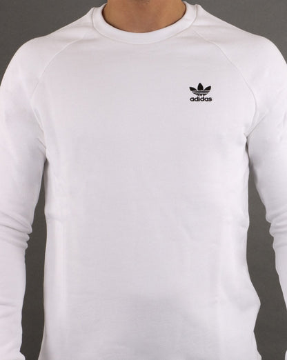 Adidas Originals Essential Crew Sweatshirt Weiß