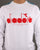 Diadora 5palle Offside Sweatshirt Super White/carmine Red
