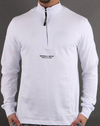 Marshall Artist Siren Funnel Neck Weiß