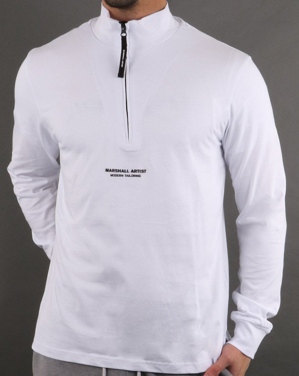 Marshall Artist Siren Funnel Neck Weiß