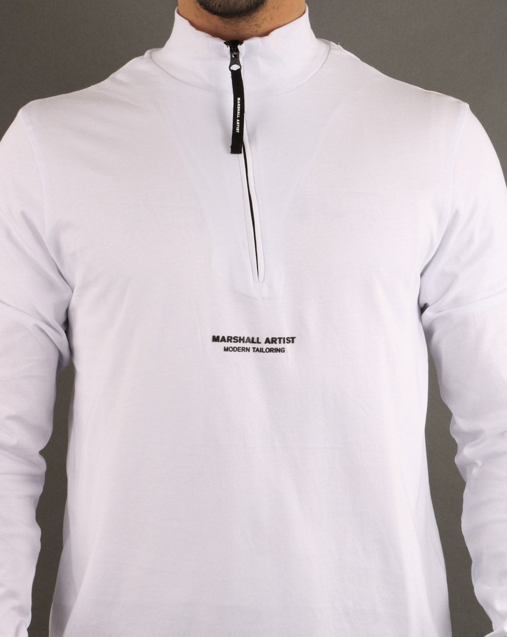 Marshall Artist Siren Funnel Neck Weiß