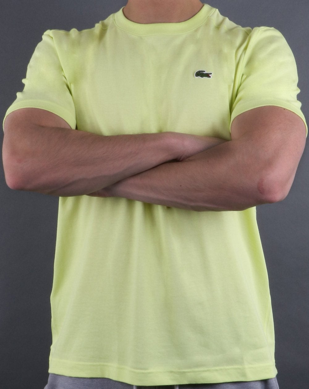 Lacoste Crew Neck T-shirt Yellow