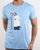 80s Casuals Liam Manchester T Shirt Sky Blue