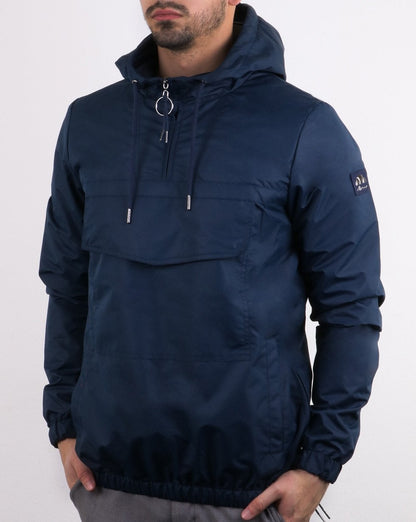 Ellesse – Italia – Qtr – Beuteljacke mit Reißverschluss in Marineblau