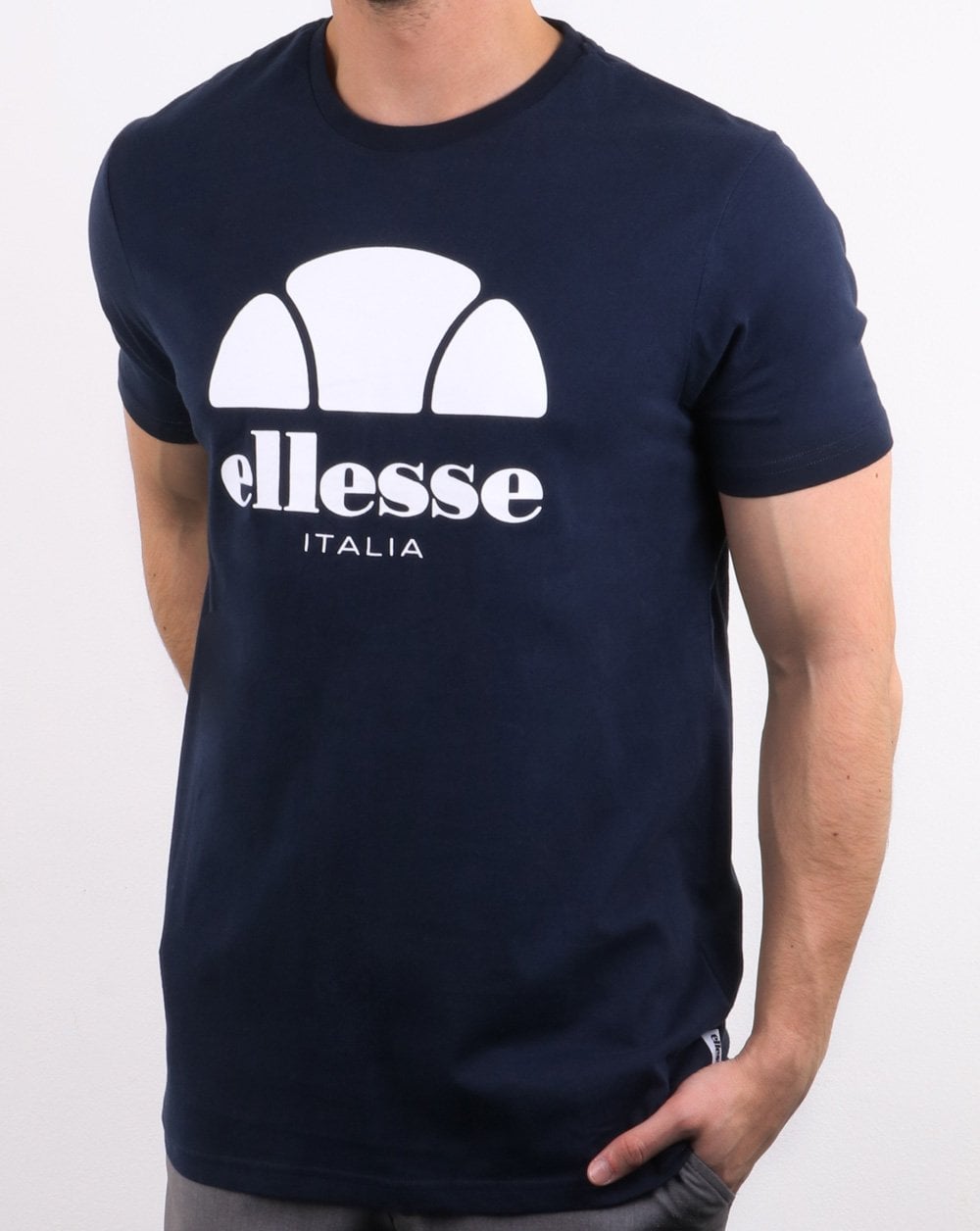 Ellesse Italia Luca T-Shirt Marineblau