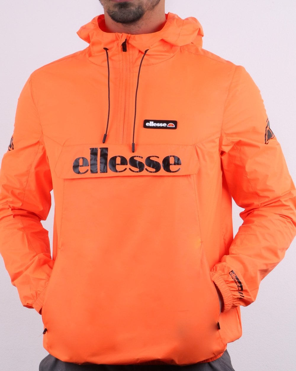 Ellesse Quarter Zip Jacke Brilliant Orange