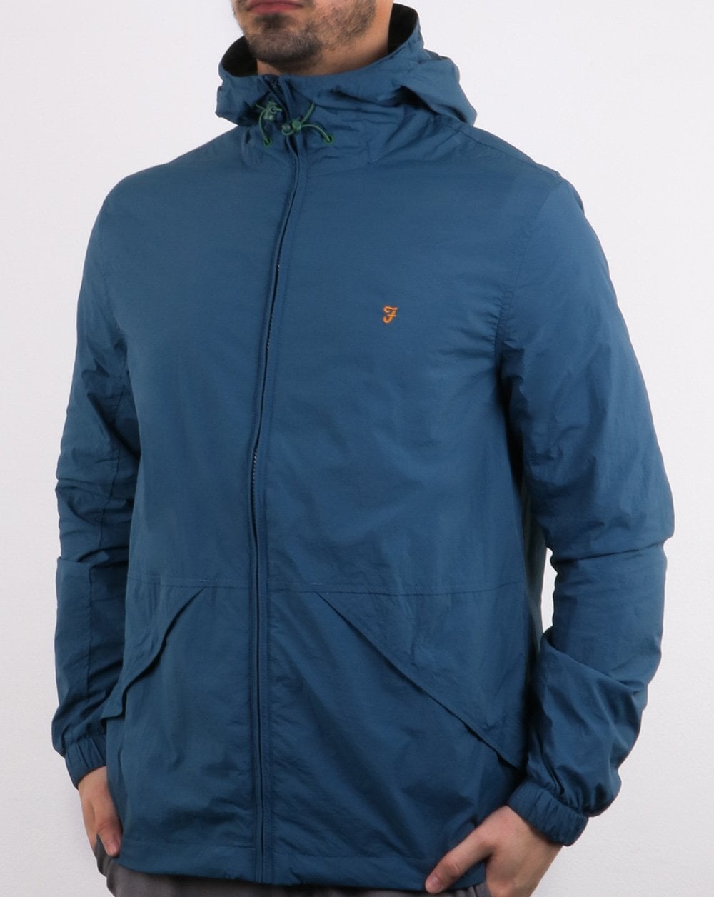 Farah – Astoria – Kapuzenmantel mit blauem Stern