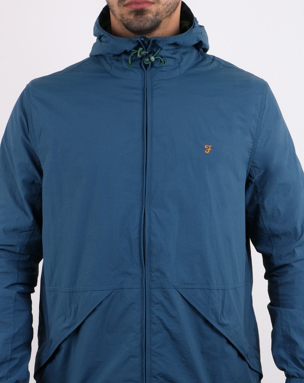 Farah – Astoria – Kapuzenmantel mit blauem Stern