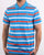 Lacoste Striped Polo Shirt Blue/White