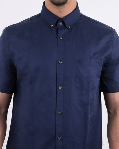 Lacoste Kurzarmhemd Marineblau